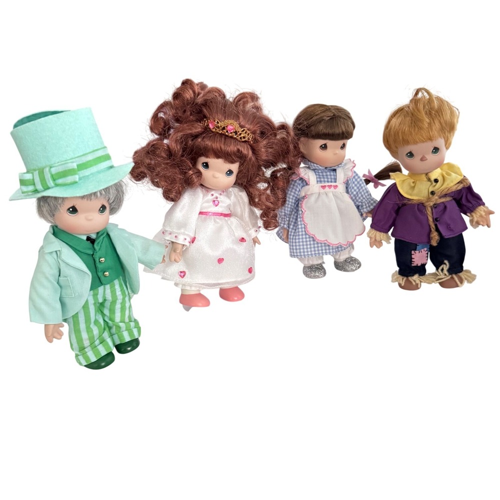 Precious Moments Wizard of Oz Dolls Set of 4 Vintage Collectibles 6" - Picture 2 of 13